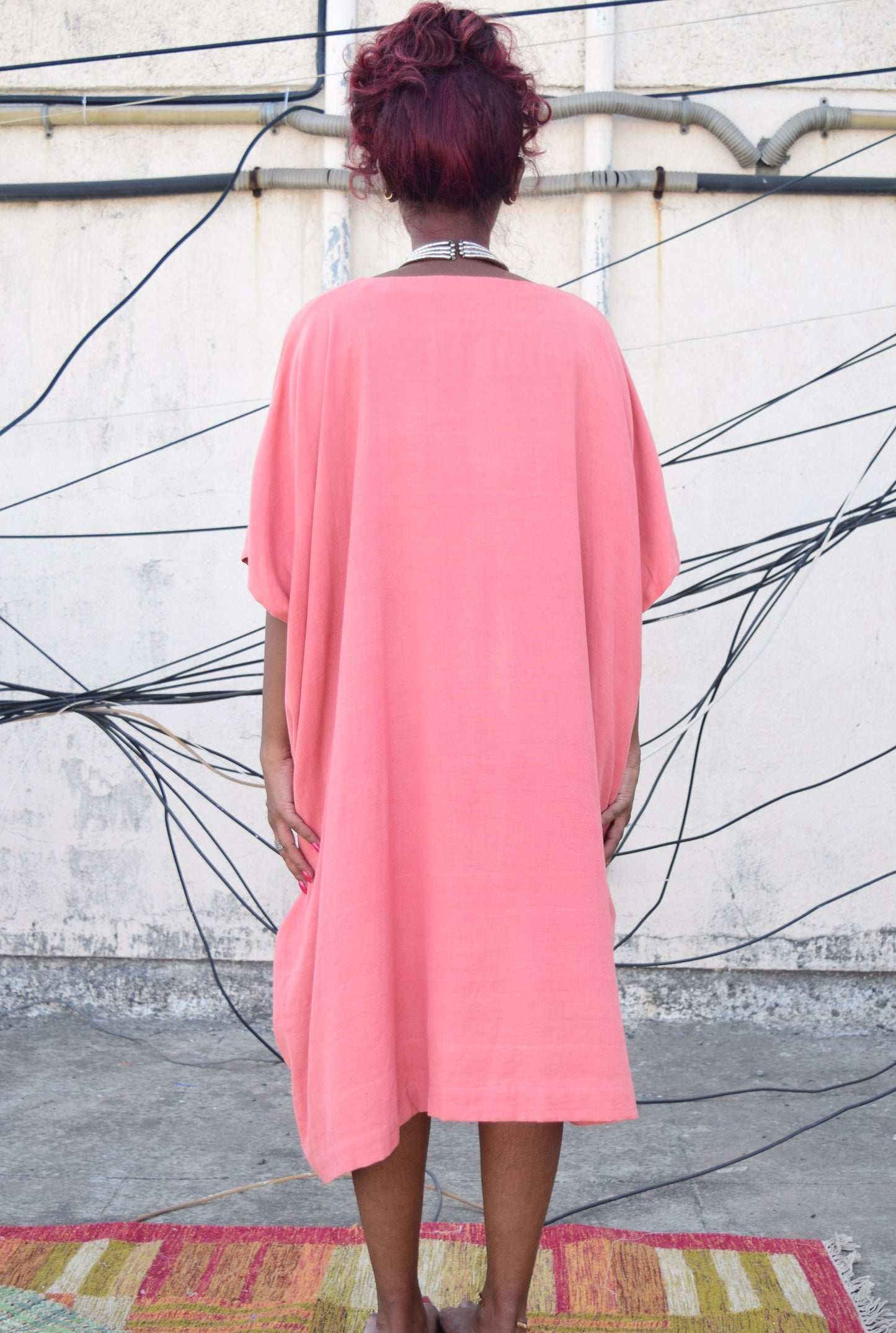 Rubia Handloom Kaftan Dress