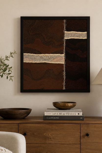 Emerge- Textile Artwork